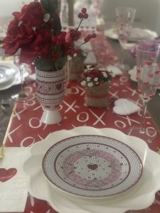 French-inspired Galentines Table