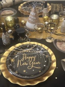 New Year's tablescape