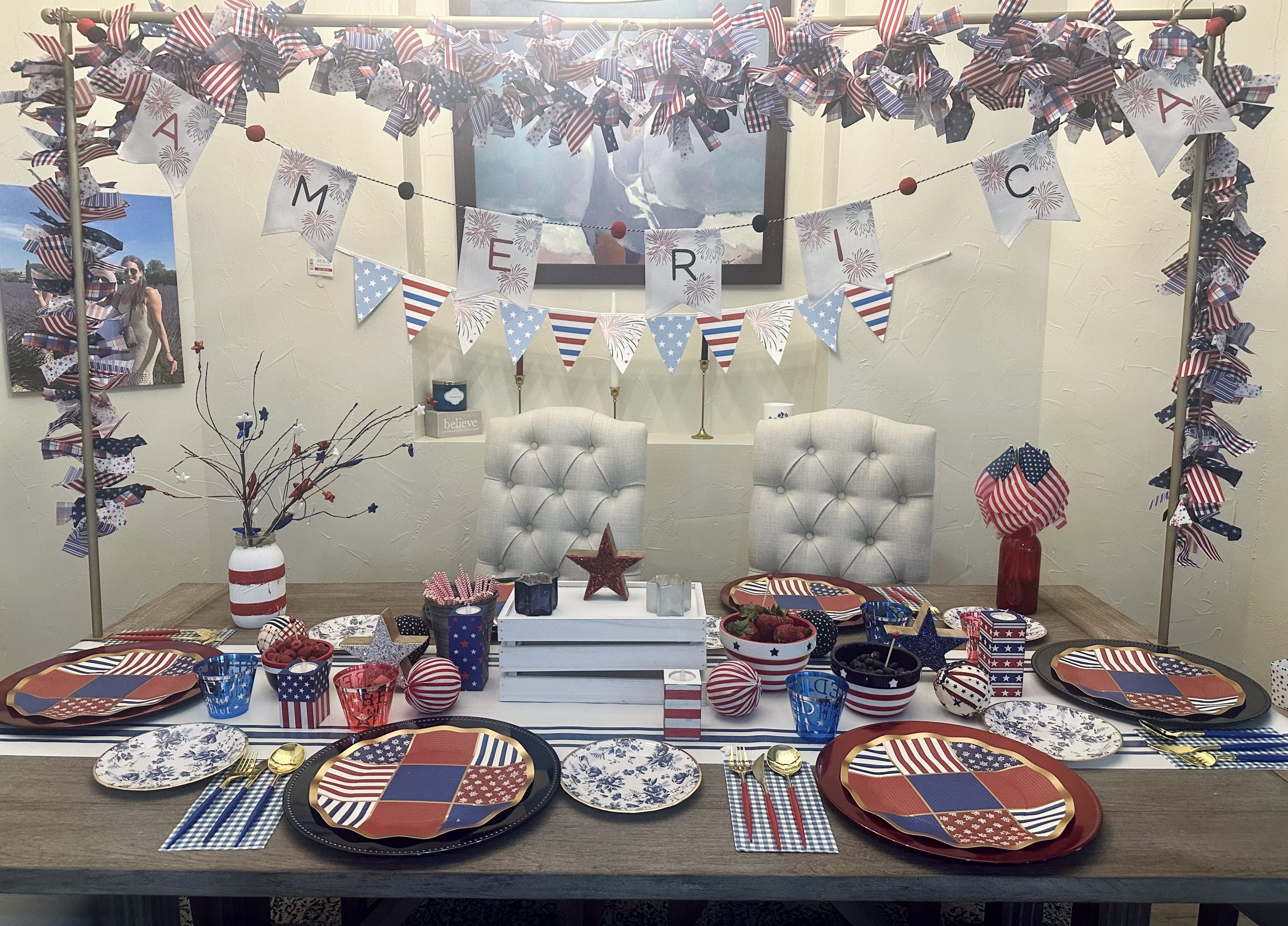 July 4th table