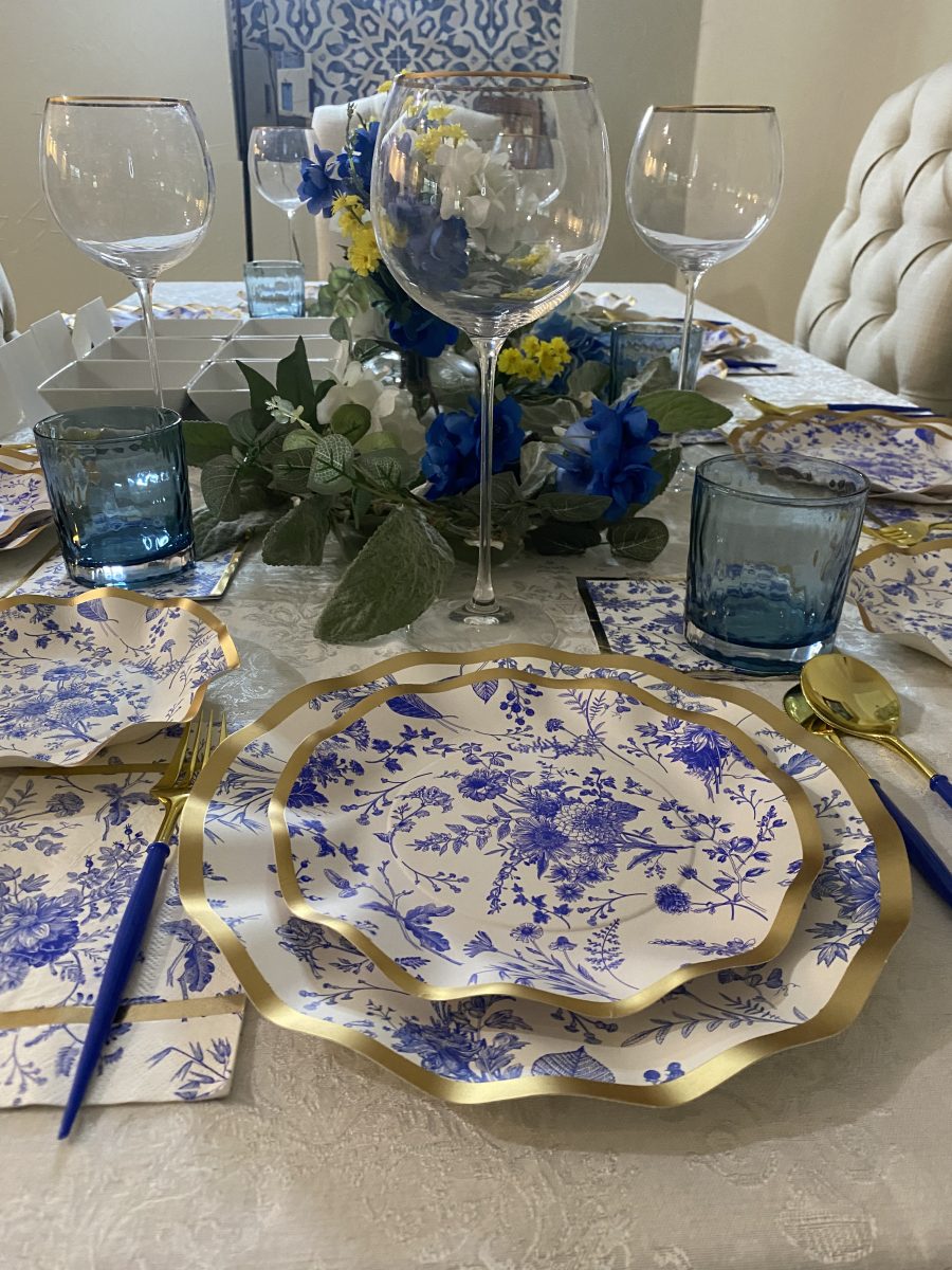 Passover Seder Table