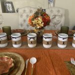 Thanksgiving table decor