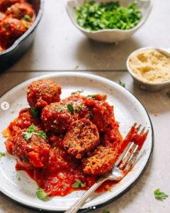 vegan meatballs